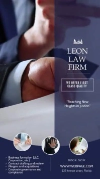 Purple Professional Blue Law Firm Instagram R template