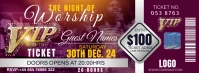 Purple Professional Choir Ticket  Facebook Co template