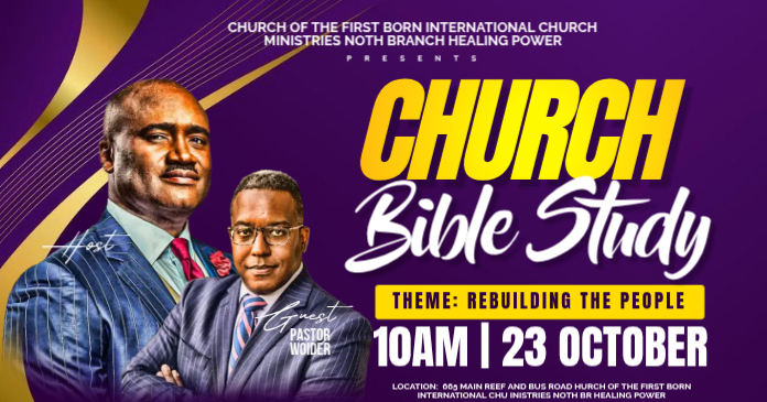 Church Bible Study Event Template | PosterMyWall