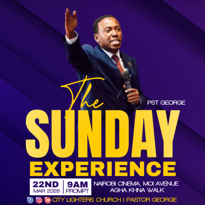 Plantilla de Purple Professional Church Event Instagram Post | PosterMyWall