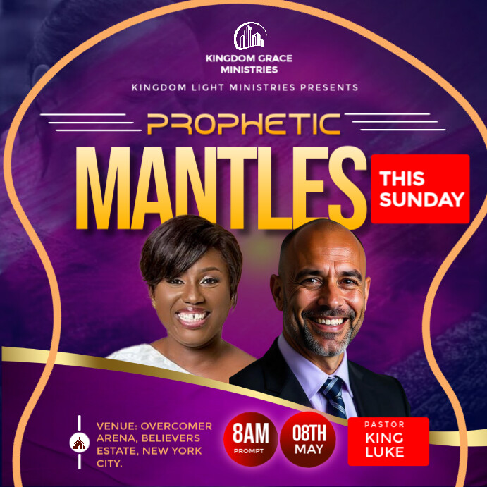 Copy of Purple Professional Church Instagram Post | PosterMyWall