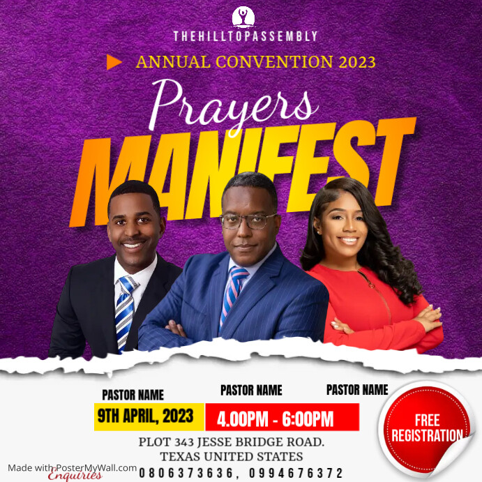 Copy of Purple Professional Church Instagram Post | PosterMyWall