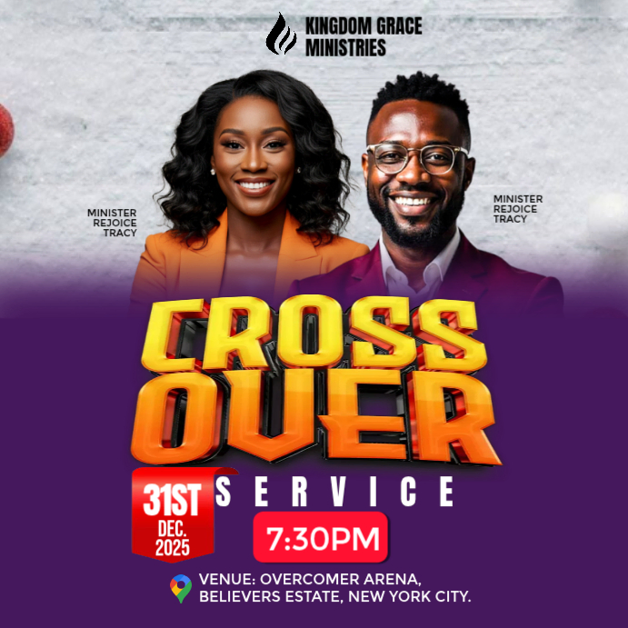 Copy of Purple Professional Church Instagram Post | PosterMyWall