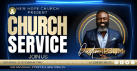 Morado Church Service Facebook Shared Image Template