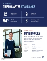 Purple Professional Company Newsletter Flyer Template | PosterMyWall