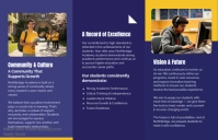 Purple Professional Educational Institution Promotion Tabloid template - Page 4