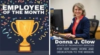 Purple Professional Employee Of The Month  Di template