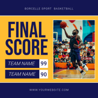 Final Score Template | PosterMyWall