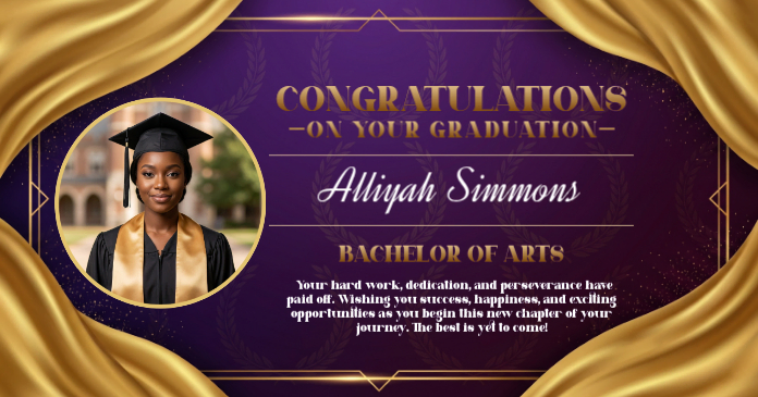 Graduation Celebration Template | PosterMyWall