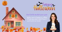 Happy Halloween poster Facebook Shared Image template