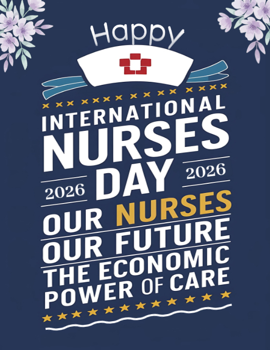 Purple Professional International Nurses Day Flyer Template | PosterMyWall