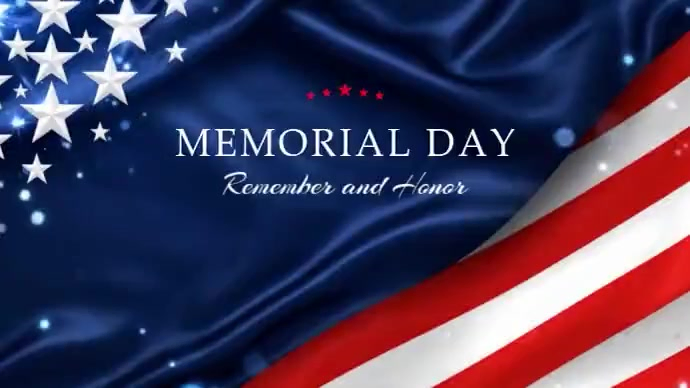 Memorial Day Digital Display Template | PosterMyWall