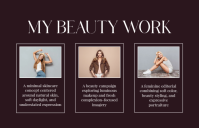 Violet Model Portfolio Tablóide Template - Page 3