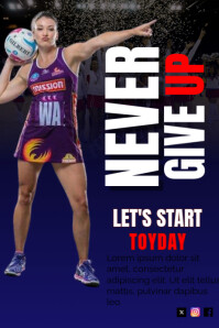 Netball Tournament Template | PosterMyWall