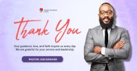 Paars Pastor Appreciation Gambar Bersama Facebook Template