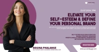 Purple Professional Personal Branding Facebook Shared Image template