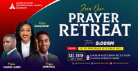 Purple Prayer Retreat Facebook 活动封面 Template