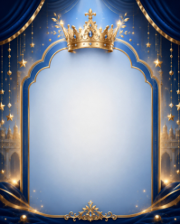 Viola Royal Celebration Instagram Portrait Template
