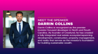 Purple Professional Speaker Event Digital Display Digitalanzeige (16:9) template