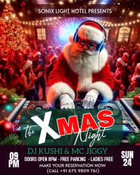 Purple Professional Xmas Party  2025 Instagram Portrait template