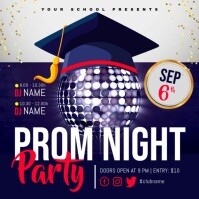 Template Program For Jhs Prom Night High School Prom Night Invitation Video Template | PosterMyWall