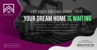 Purple Real Estata Facebook Event Image template