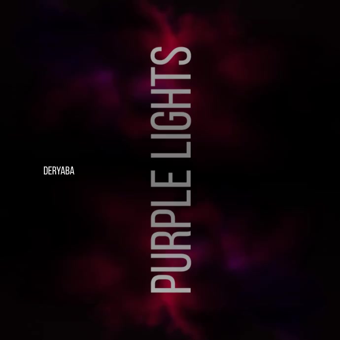 Copy of Purple Smoke Dark Abstract Video CD Cover | PosterMyWall