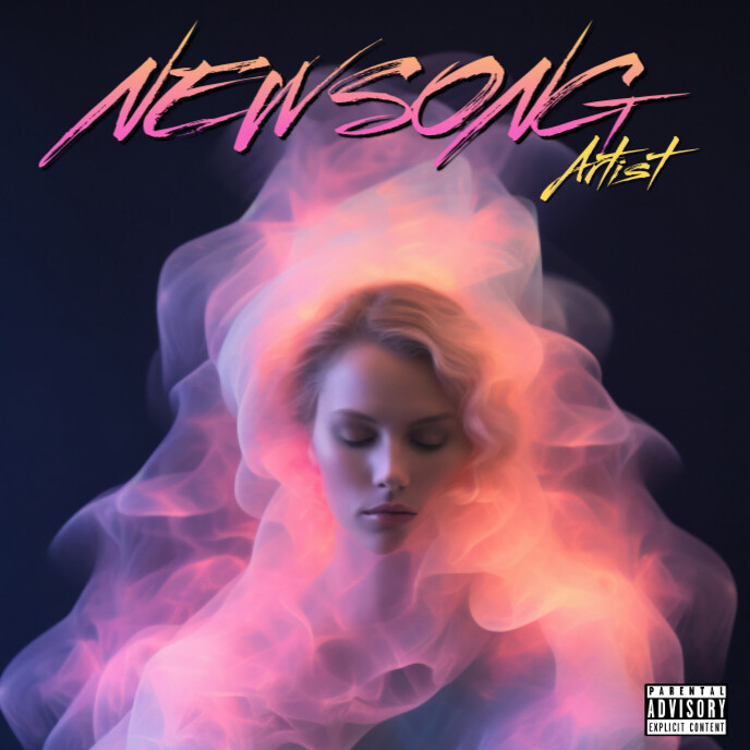 Purple Song Album Cover Template | PosterMyWall