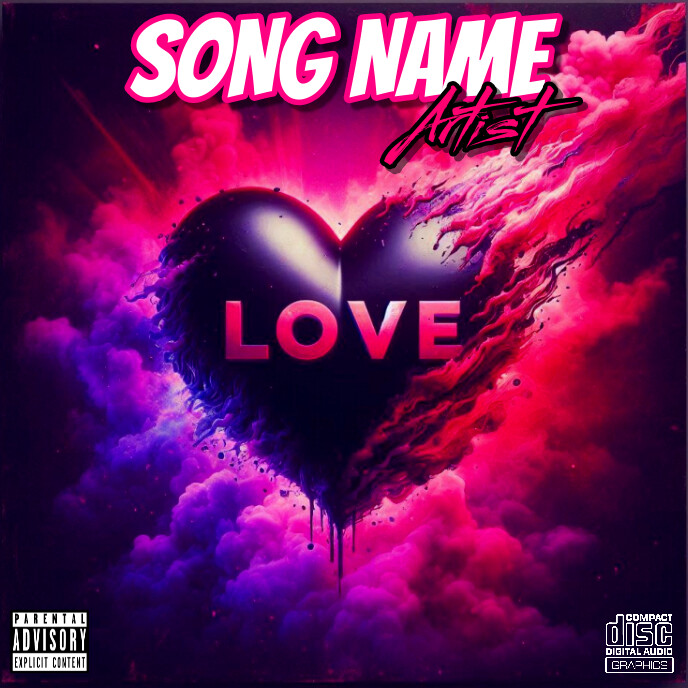 Purple Song Album Cover Template | PosterMyWall