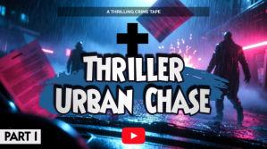 Purple Thriller Urban Chase YouTube Thumbnail YouTube-miniature template