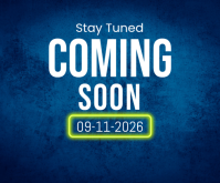 Lilla Coming Soon Announcement สามเหลี่ยมขนาดกลาง Template