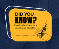 Roxo Reading Benefits Średni prostokąt Template