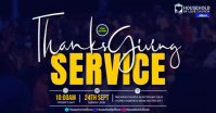Morado Thanksgiving Service Obraz udostępniany na Facebooku Template