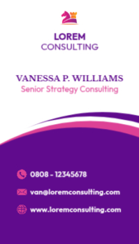 Weiß Business Card Business Card Template