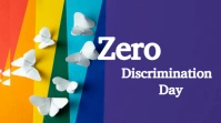 Purple  Zero Discrimination Day  Youtube Thumbnail template