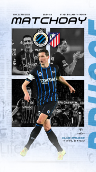Putih Football Match Instagram Story Indaba yaku-Instagram template
