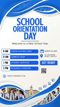 Hvid School Orientation Instagram Story Template