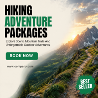 Putih Profesional Hiking Adventure Packages Pos Instagram Iphosti le-Instagram template