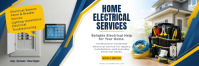 Hvid Home Electrical Services Twitter Banner Template