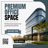 White Office Space Iphosti le-Instagram Template