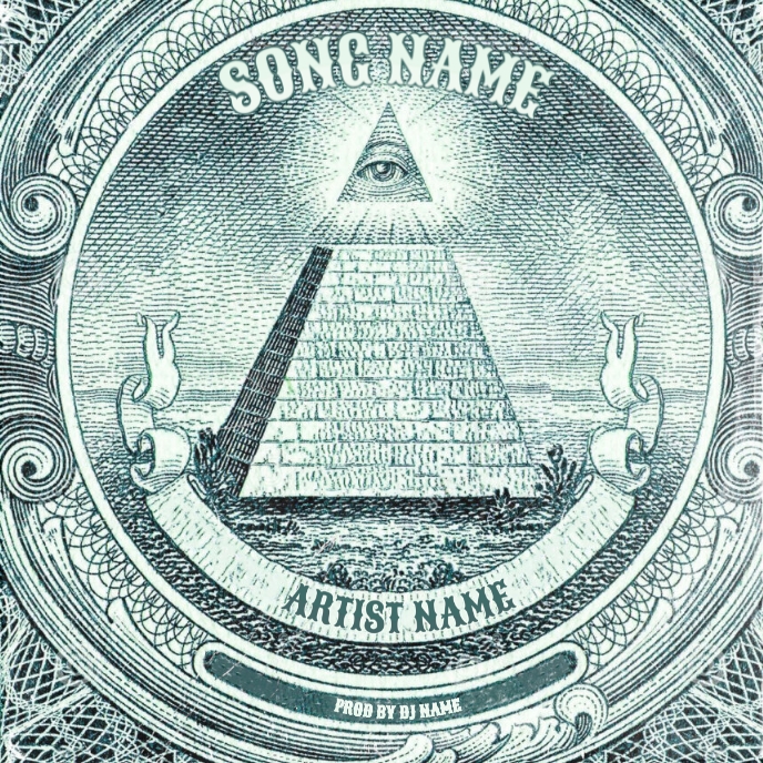 Copy of Pyramid from dollar Mixtape Cover Template | PosterMyWall