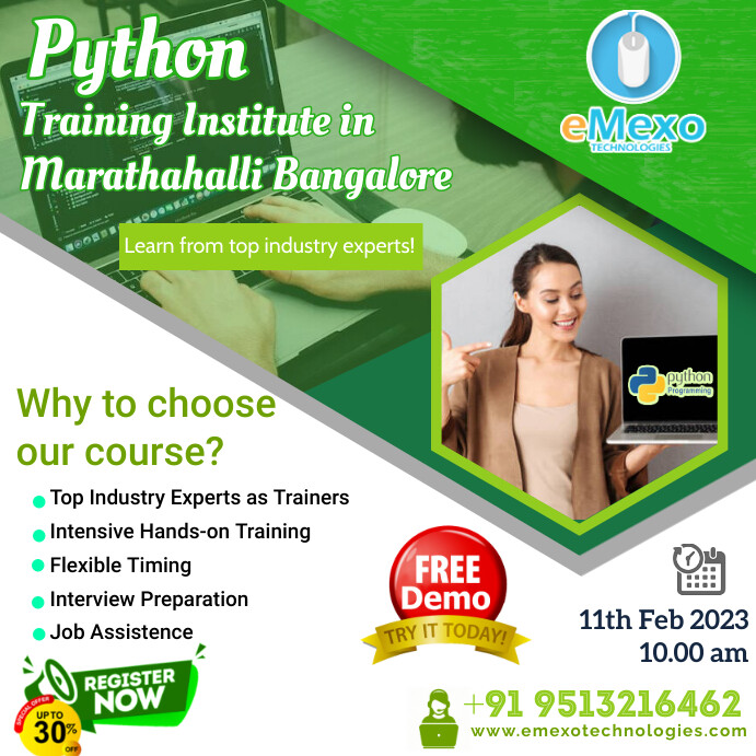 Copy of Python Certification Training Course 2 | PosterMyWall