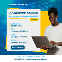 Graphic Designing Course Poster Template | PosterMyWall