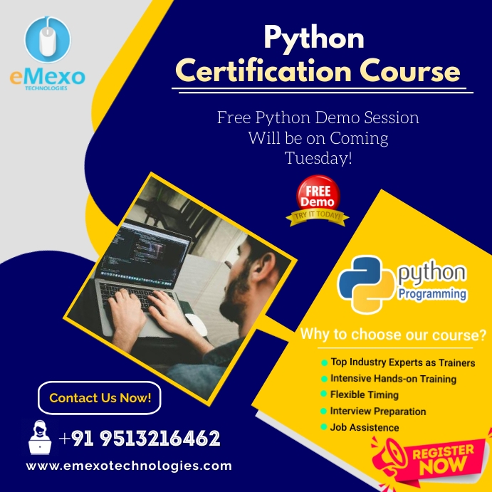Python Demo Session Tuesday Template | PosterMyWall