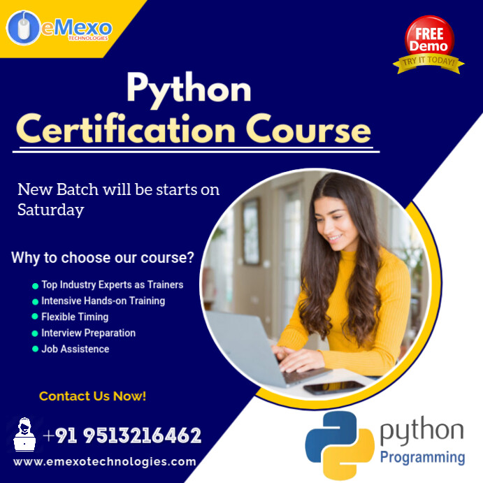 Python Training New Batch 3 march 2023 Template | PosterMyWall