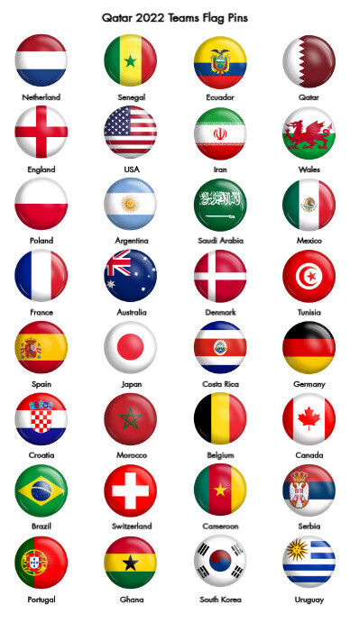 Qatar 2022 Worldcup, Football Ekran reklamowy (9:16) template