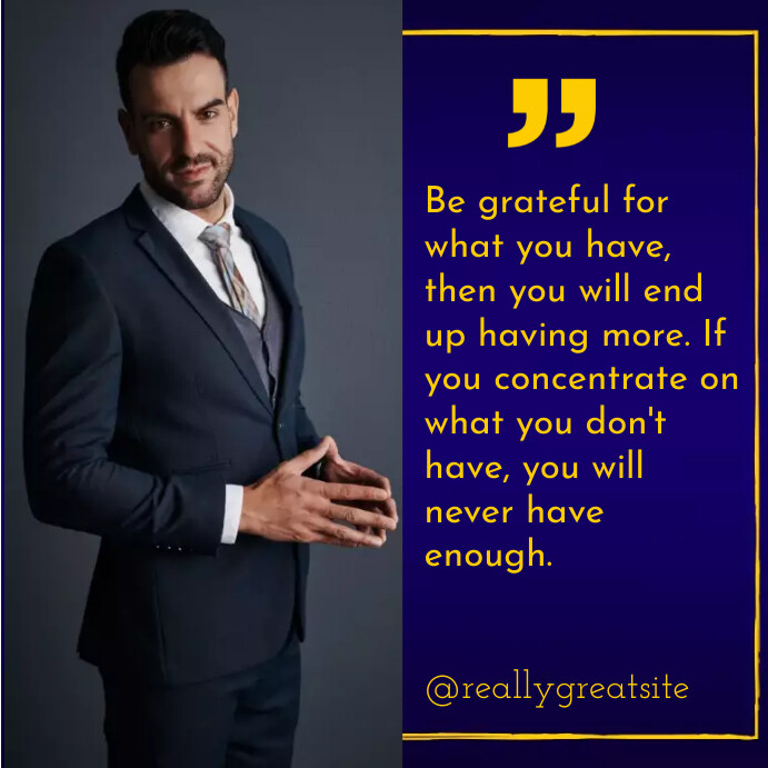 Qoute Business Post Instagram template