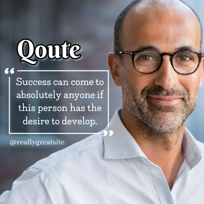 Qoute Template PosterMyWall