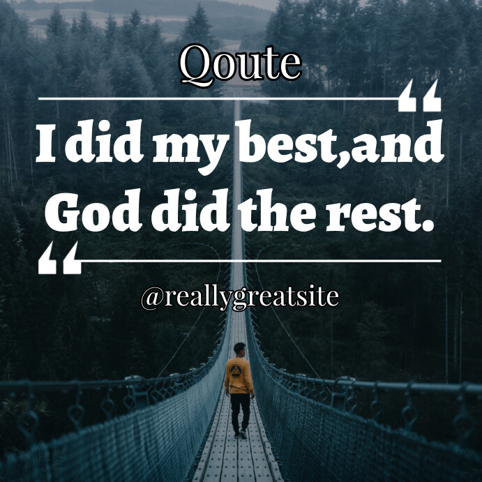 Qoute Template PosterMyWall
