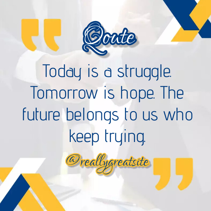 Qoute Instagram Post template